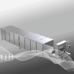 300 Auto starch less gummy candy depositing line 120,000 gummies/h 8-10PH Cooling unit 280pcs of twin-mold inside machine